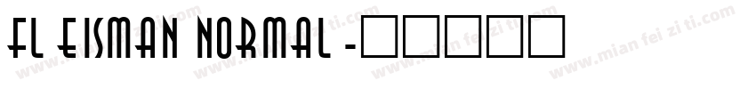 Fleisman Normal字体转换